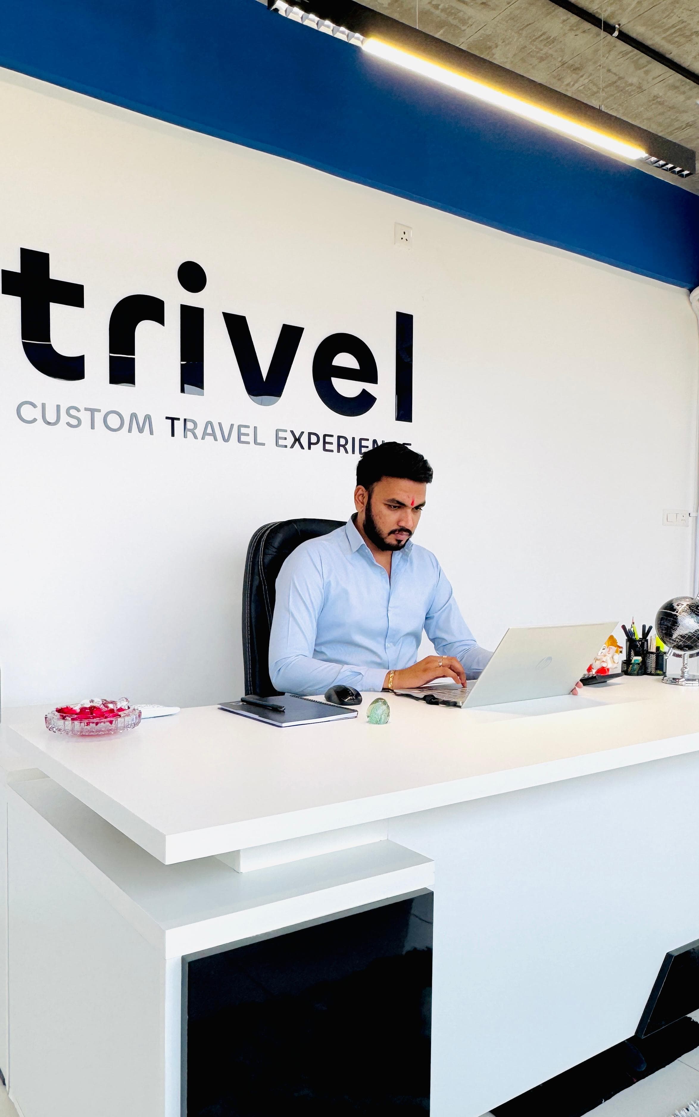 Indrajeetsinh Solanki, Founder of Trivel